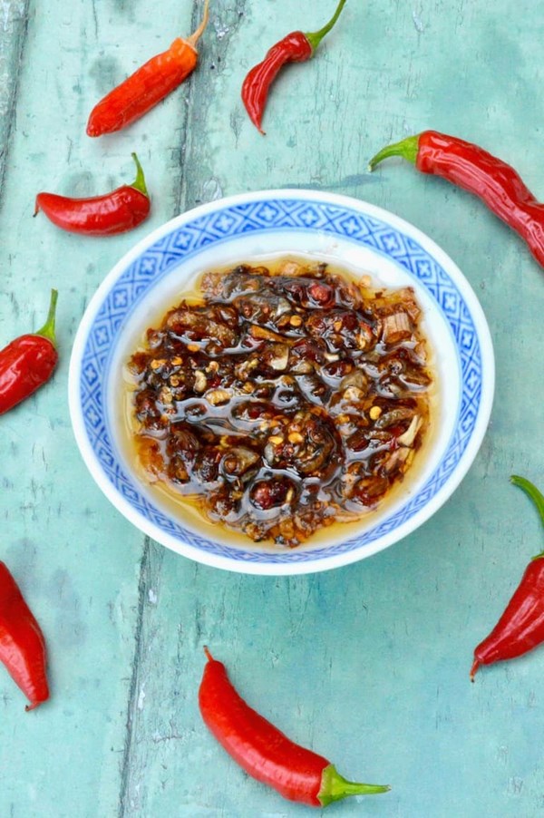 Crispy chilli oil