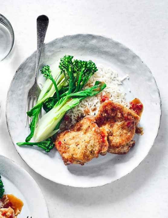 Crispy Chinese chicken