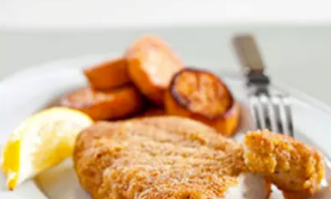 Crispy cornflake pork chops with Latin spice rub