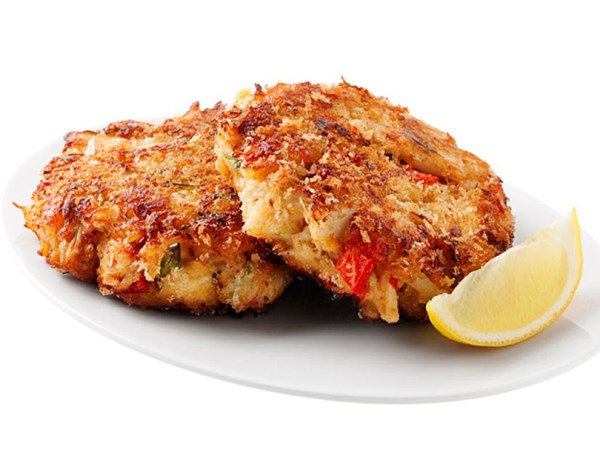 Crispy crab cakes