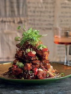 Crispy eggplant with fish fragrant sauce