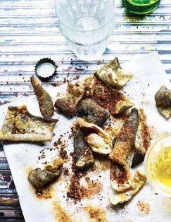 Crispy fish crackling