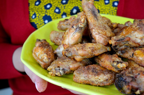 Crispy five-spiced chicken wings