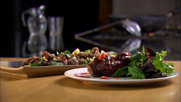 Crispy fragrant duck