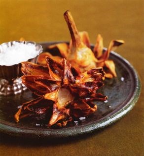 Crispy fried artichokes, Jewish style (Carciofi alla Giudia)