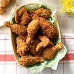 Crispy fried chicken 