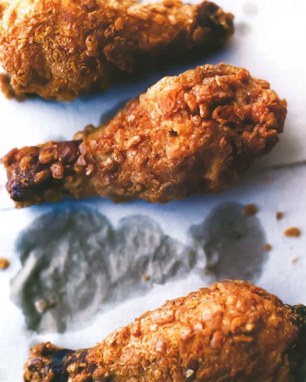 Crispy fried chicken