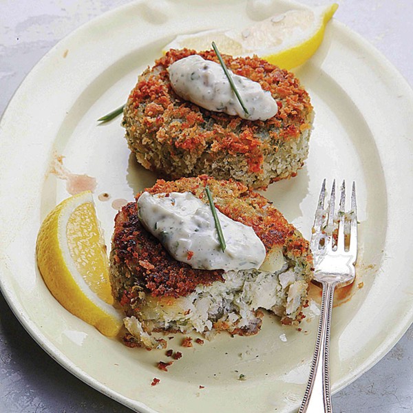 Crispy haddock cakes