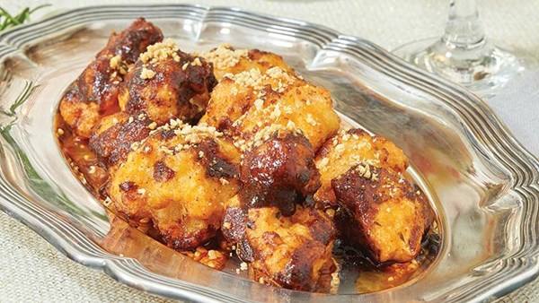 Crispy harissa cauliflower 