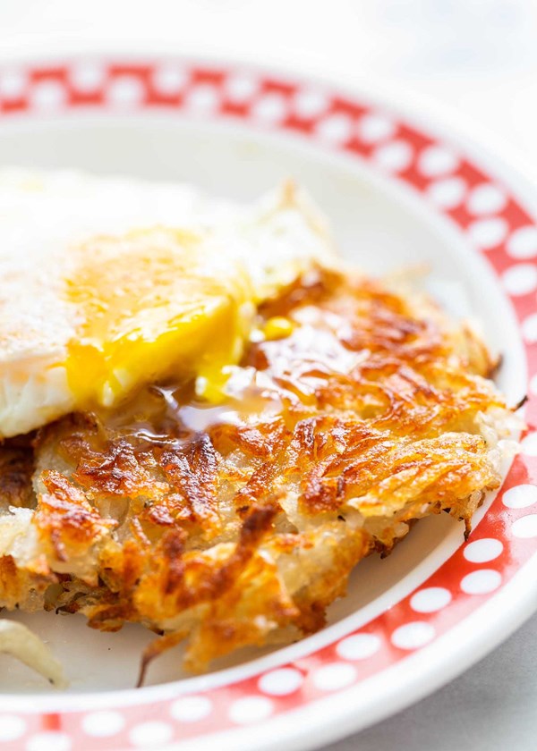 Crispy hash browns