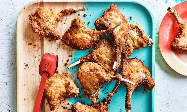 Crispy lamb chops
