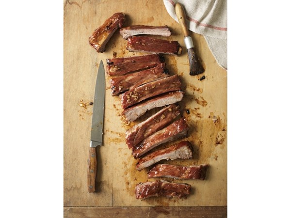 Crispy maple spareribs