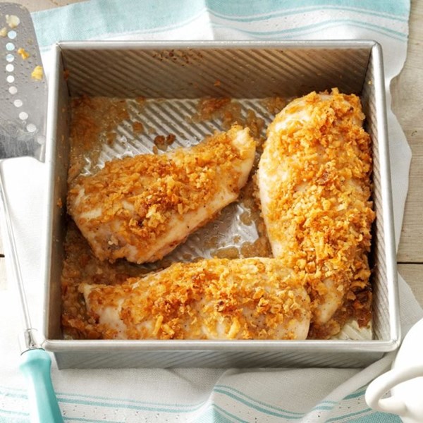 Crispy onion chicken 