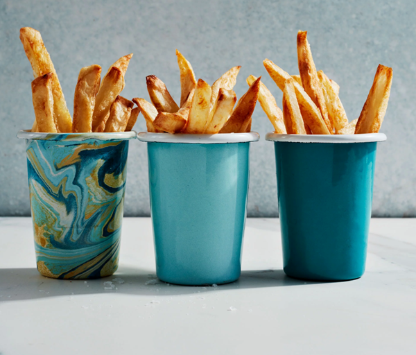 Crispy oven fries