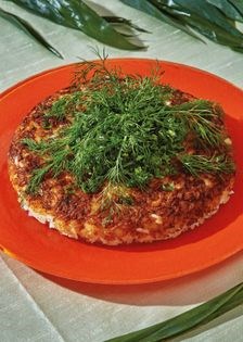Crispy pandan coconut rice
