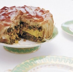 Crispy pigeon pie