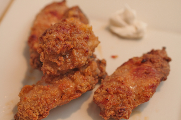 Crispy piri piri wings