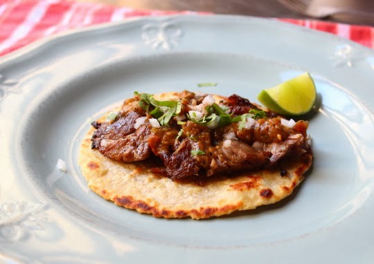 Crispy pork carnitas