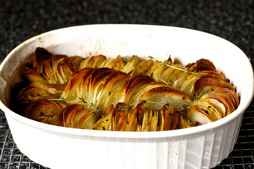 Crispy potato roast