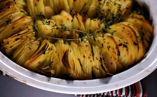 Crispy potato roast