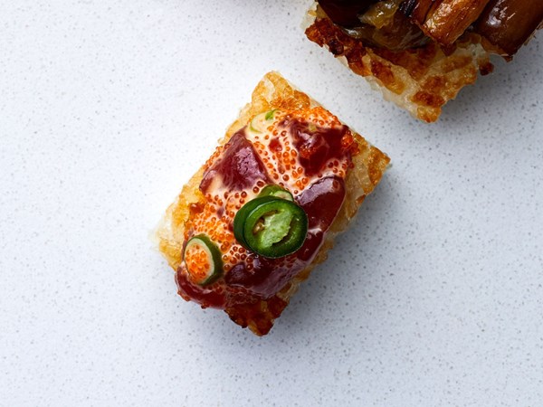 Crispy rice cakes