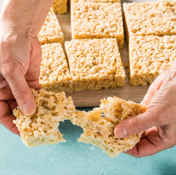 Crispy rice cereal treats
