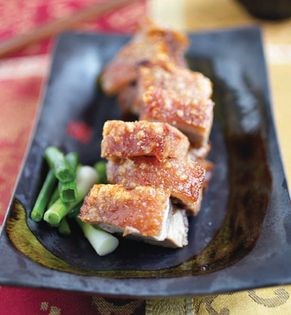 Crispy roast pork (Siu yuk)