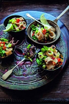 Crispy salt and pepper squid