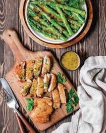 Crispy-skin lemon chicken