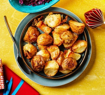 Crispy skin roasties