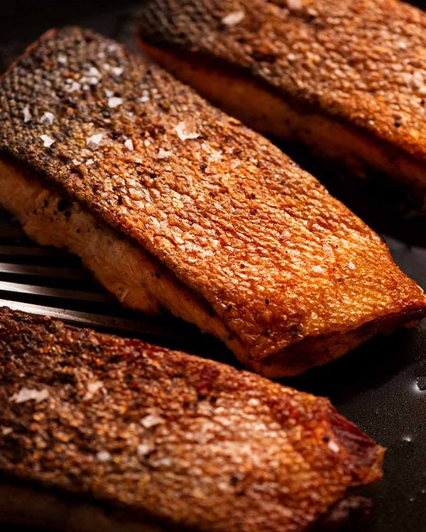 Crispy skin salmon