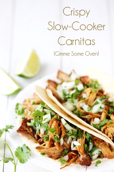 Crispy slow cooker carnitas