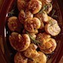 Crispy smashed potatoes