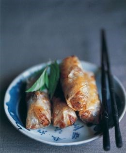 Crispy spring rolls