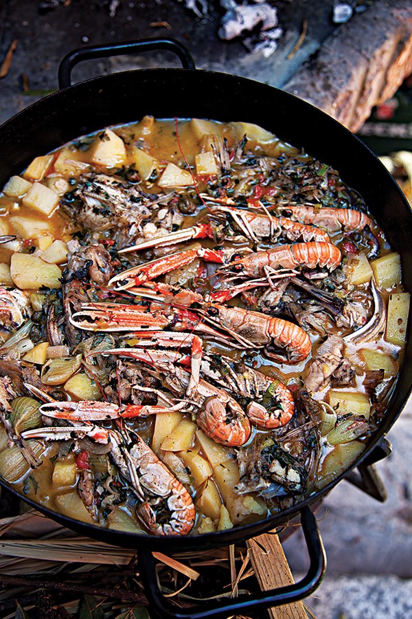 Croatian fish stew (Brodet)