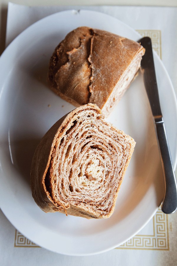 Croatian walnut swirl bread (Povitica)