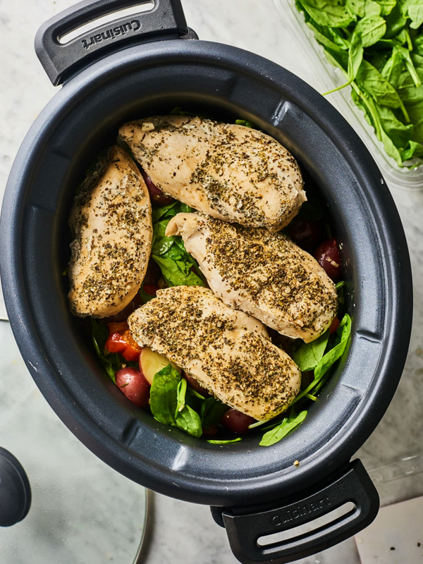 Crock-Pot Italian chicken and potatoes 