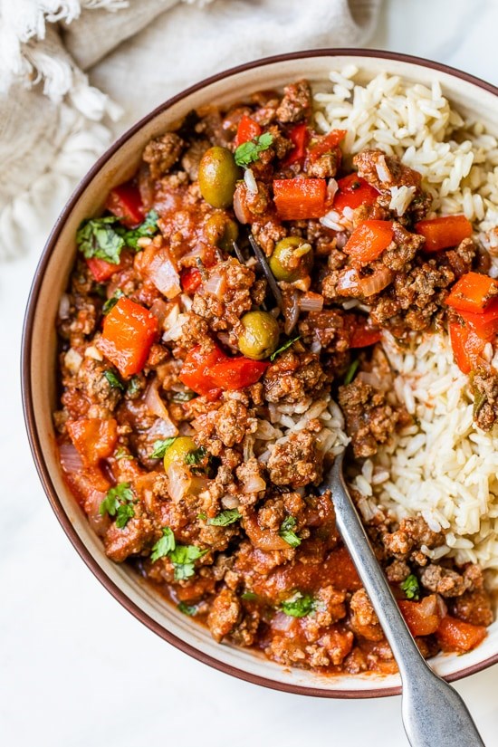 Crock pot picadillo