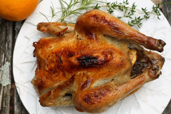 Crock-pot roasted chicken