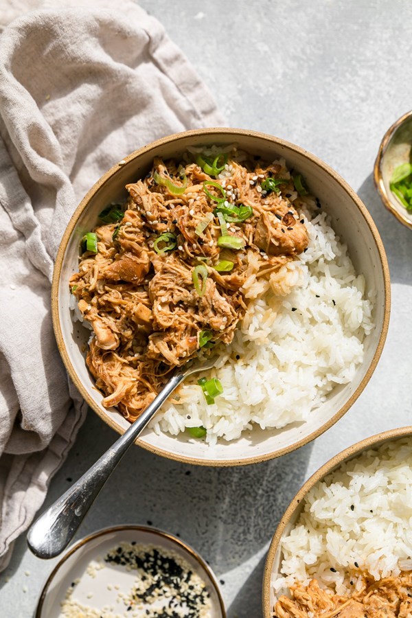 Crock pot sesame chicken