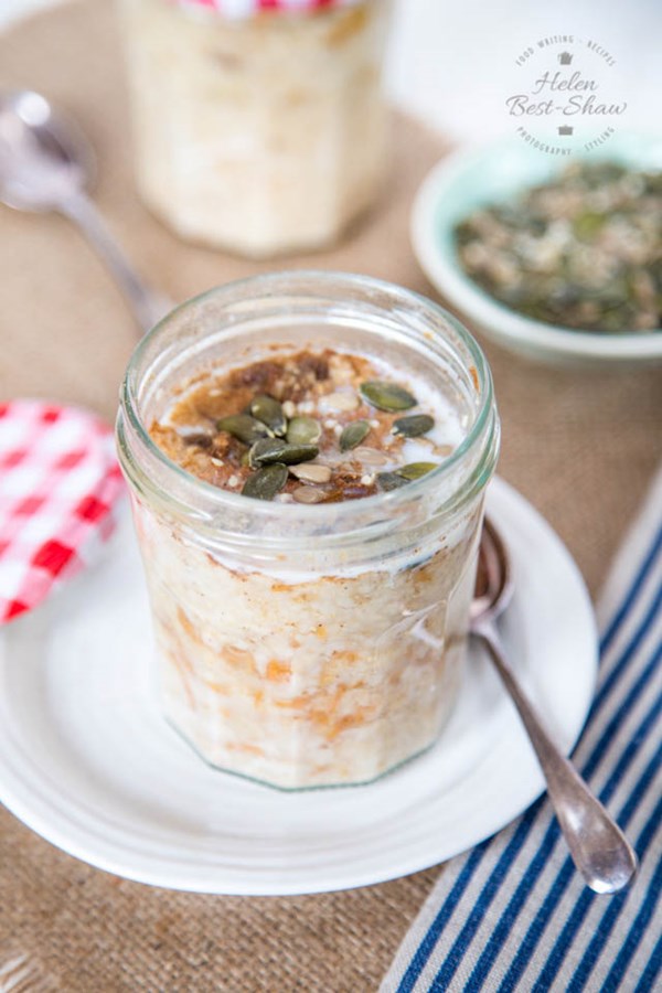 Crockpot carrot cake oatmeal