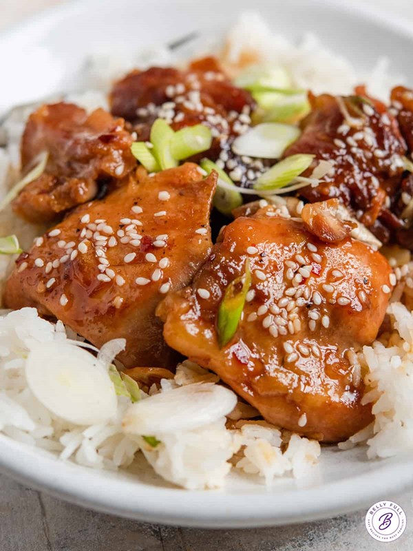 Crockpot honey sesame chicken