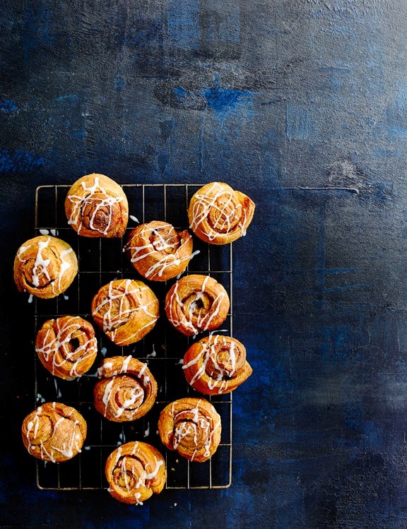 Croissant cinnamon buns