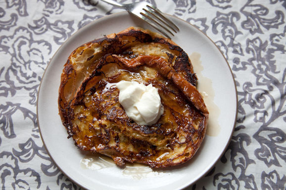 Croissant French toast