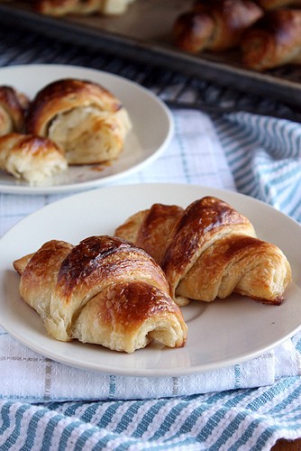 Croissants, step by step