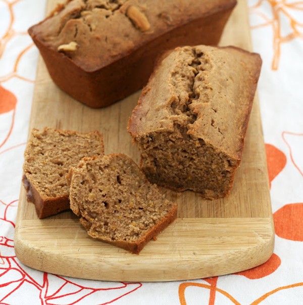 Crookneck squash spice bread
