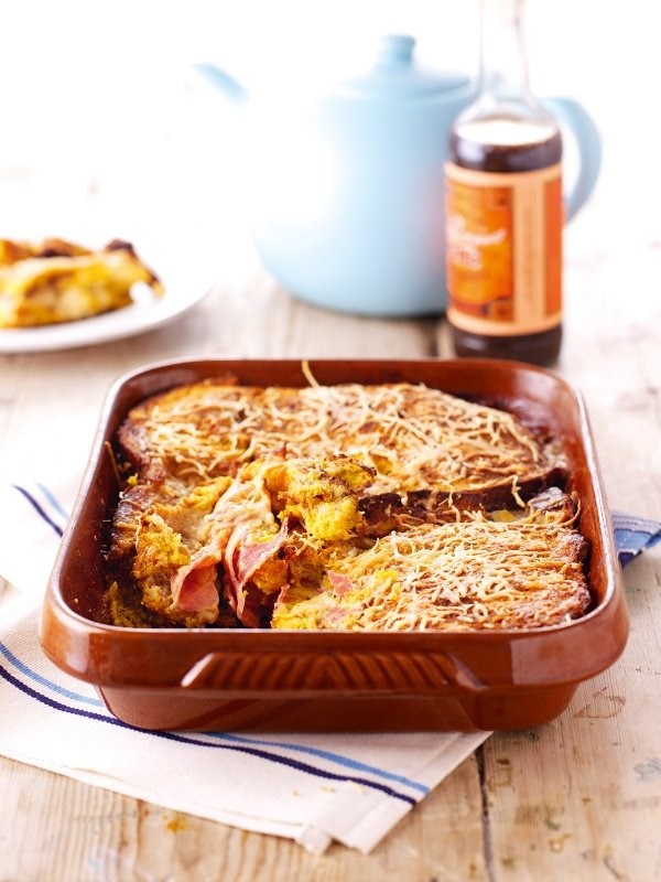 Croque monsieur bake