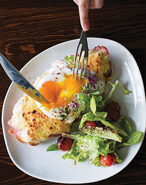Croque tartine Parisienne