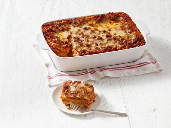 Crowd-sourced meat lasagna