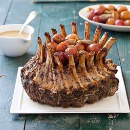 Crown roast of pork